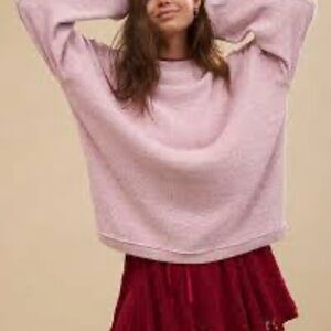 Aerie Soft Blush Crew Neck Sweater